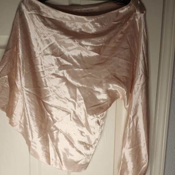 NWT Rachel Rachel Roy S OneShoulder Tencel Blend October Blossom Women's Top $89 - Picture 1 of 11